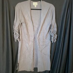 Hinge Light Gray Women's Cardigan